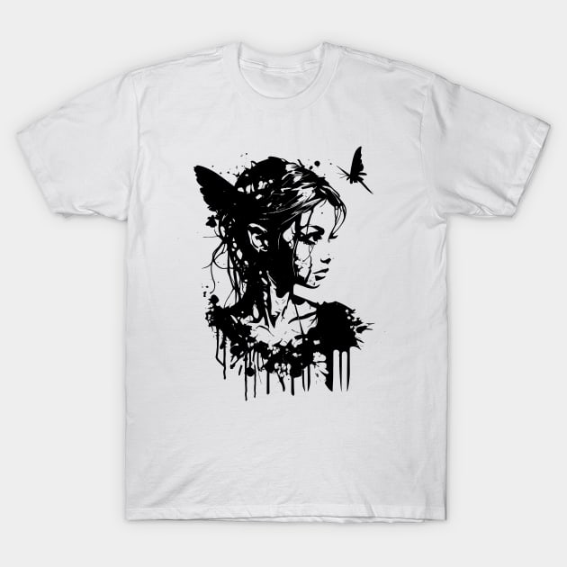 Urban Elf: Banksy-Inspired Artwork T-Shirt by Brandmal